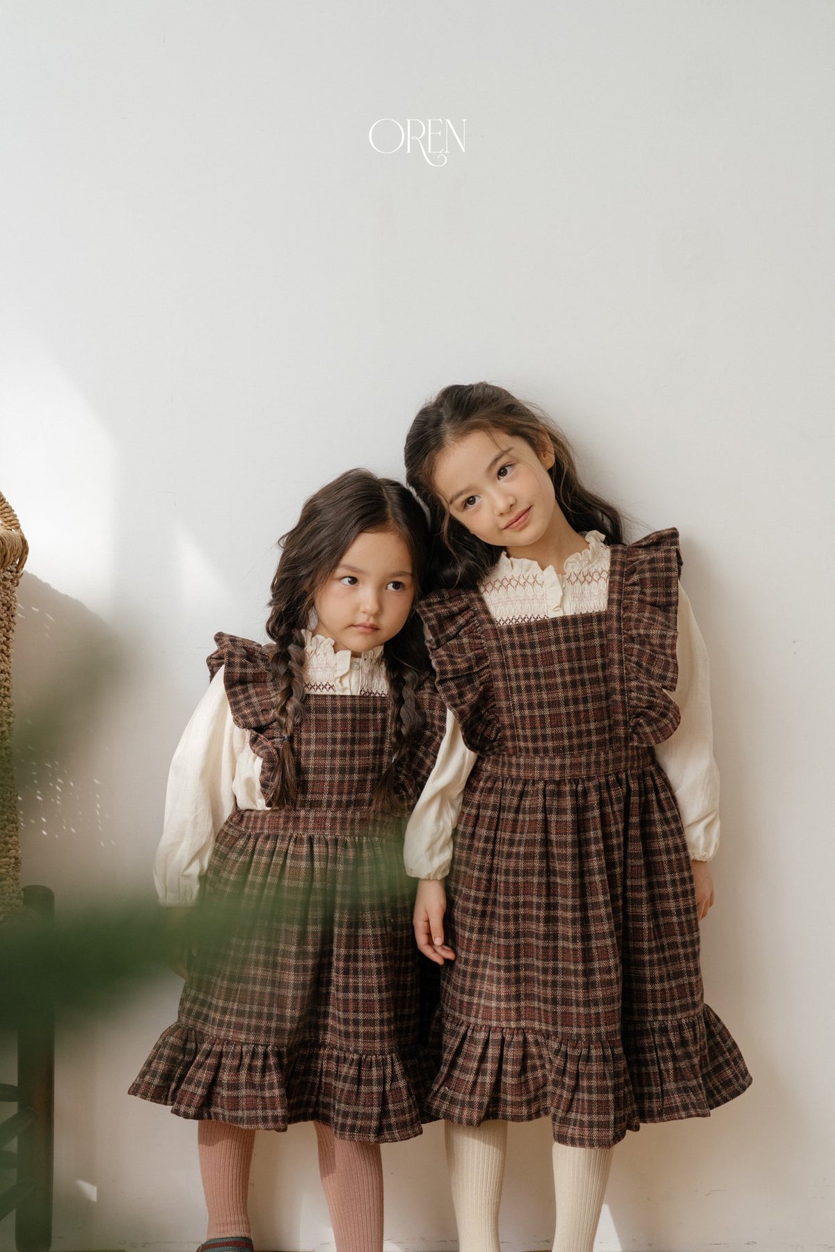 ［OREN］solene pinafore dress