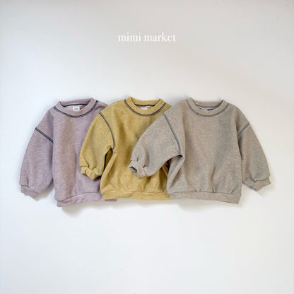 ［mimimarket］mink terry sweatshirt