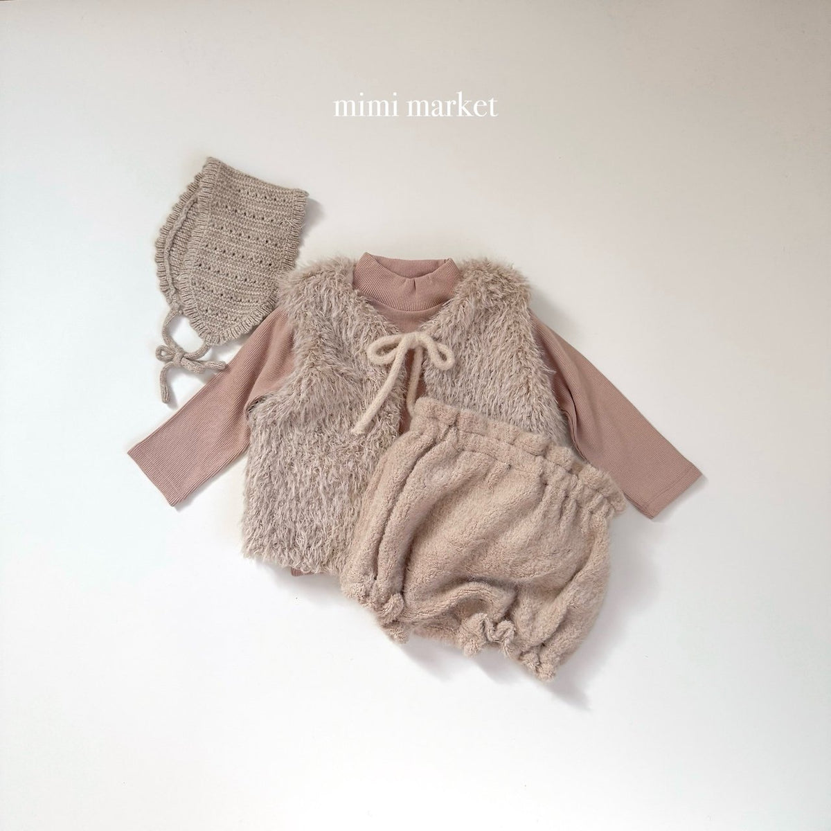 ［mimimarket］cocoon frill bloomers