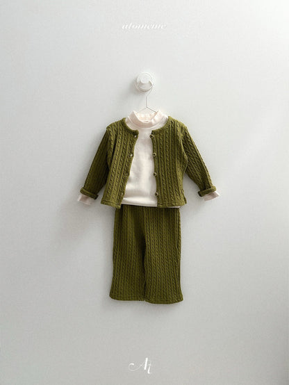 ［atomeme］have knit cardigan
