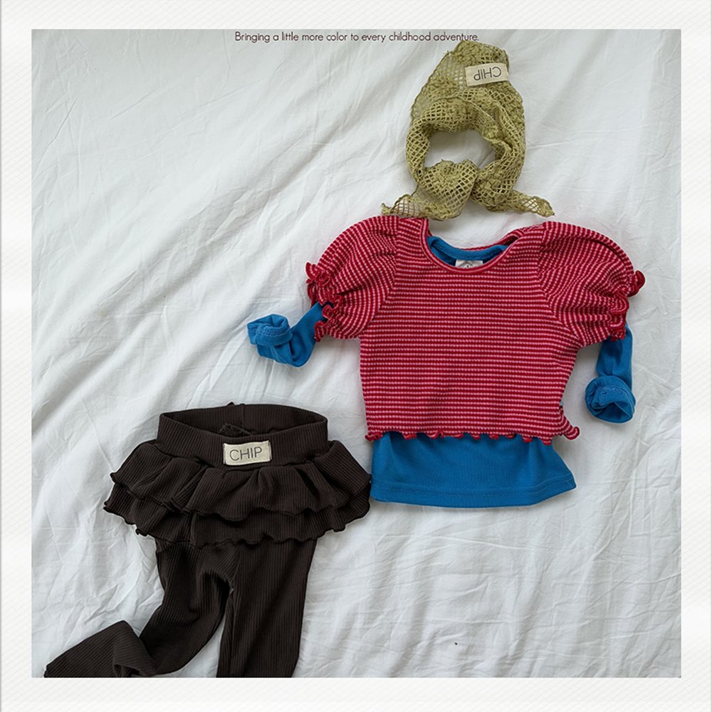 【秋のPRE-ODER 5%OFF】02.Sweet & Sour Puff Tee