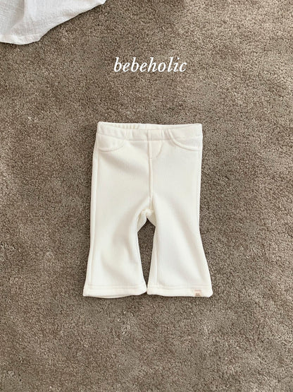 ［bebeholic］basil rib bootcut