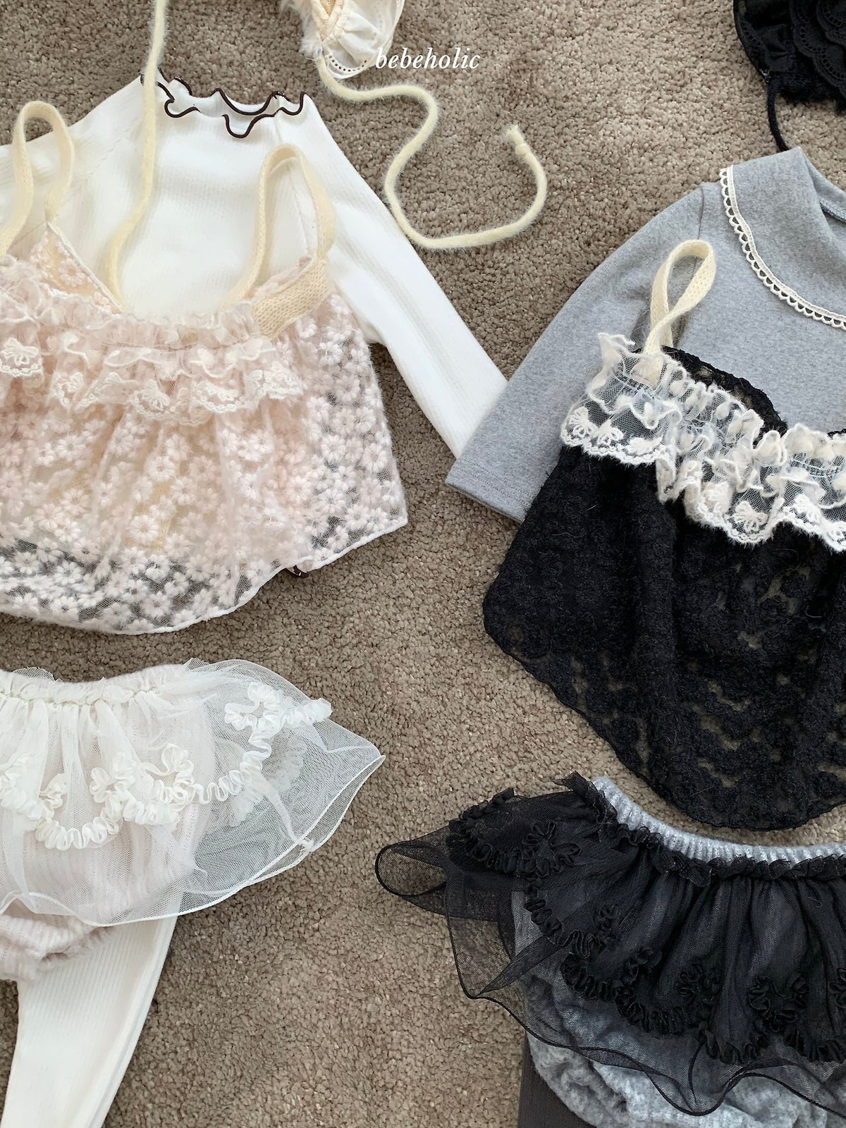 ［bebeholic］vanilla bustier