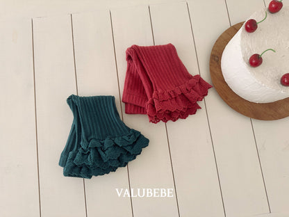 ［valubebe］frill lace bootcut pants