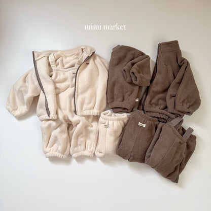 ［mimimarket］egg zip-up
