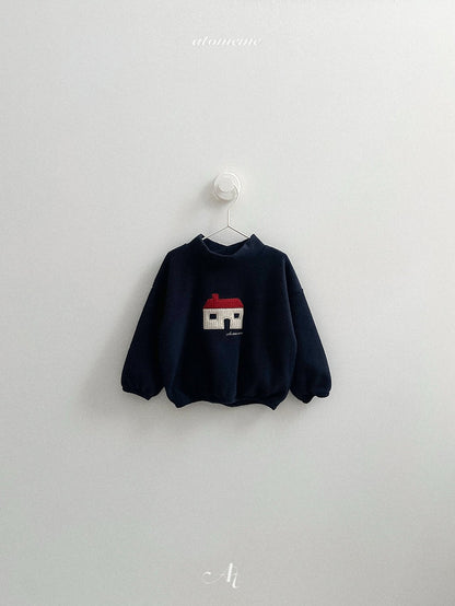［atomeme］home turtleneck sweatshirt