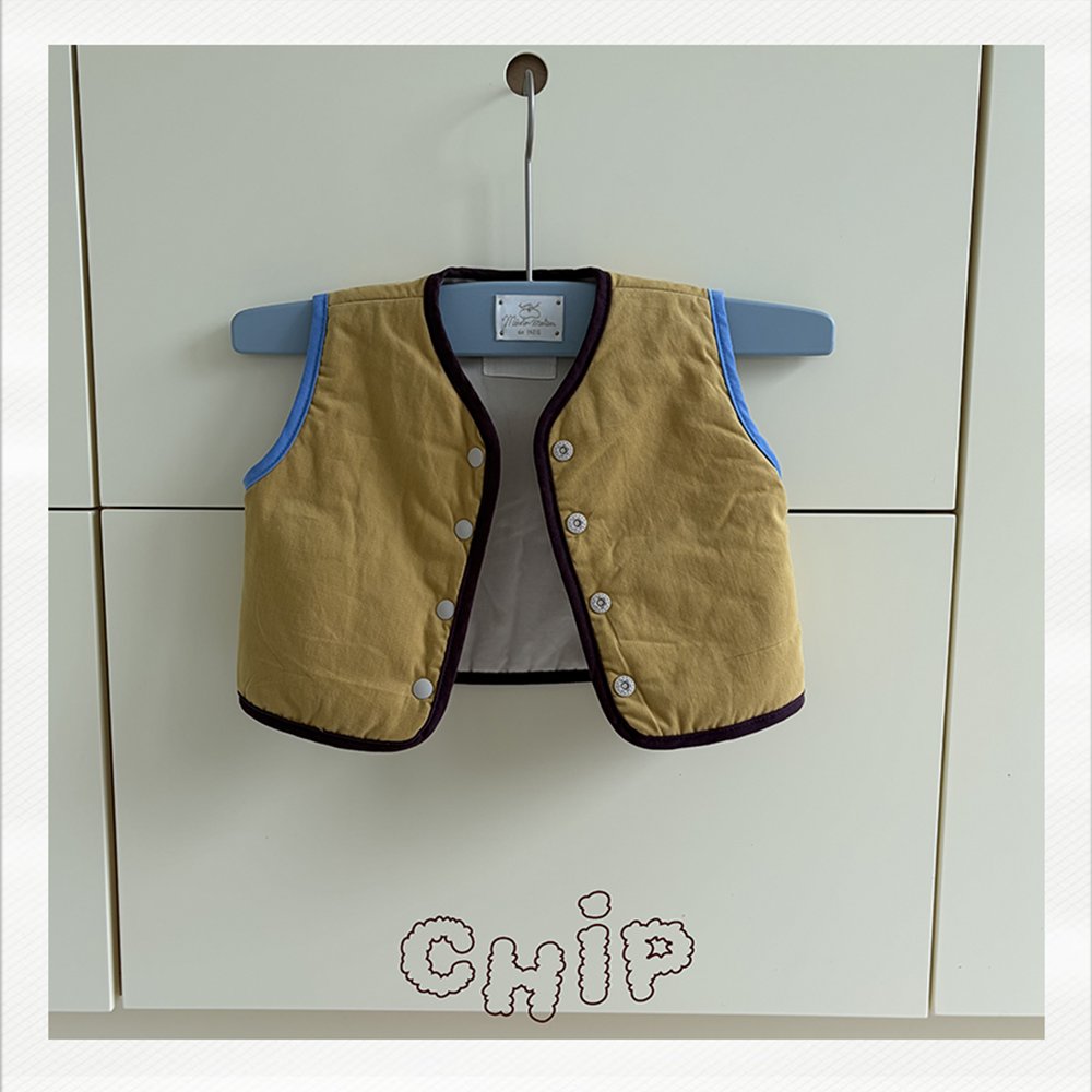 【秋のPRE-ODER 5%OFF】36.Caramel Vest