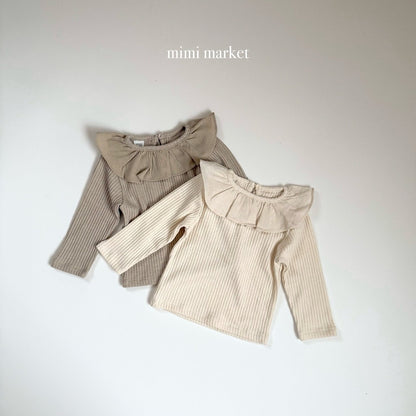 ［mimimarket］liz collar tee