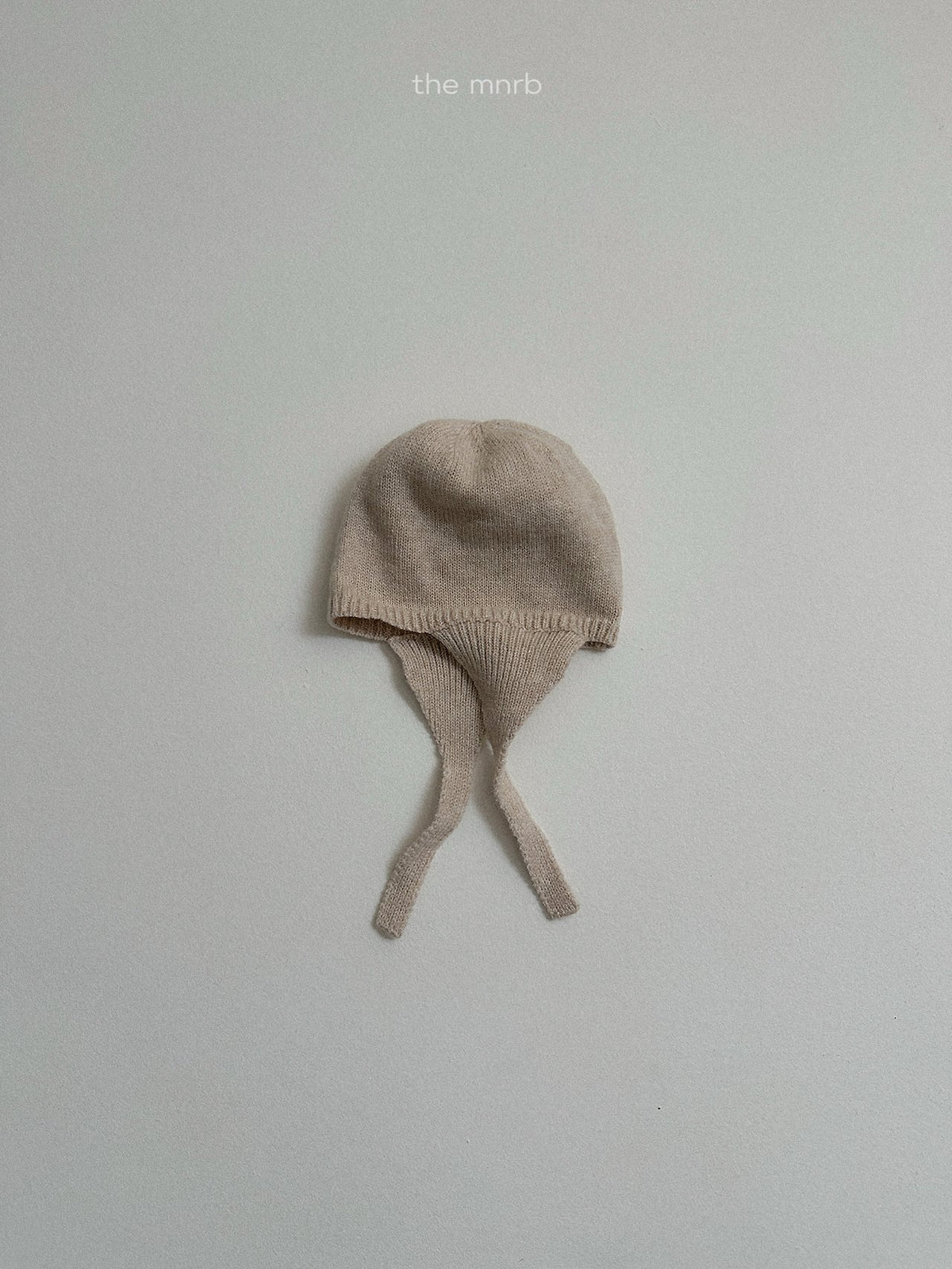 ［minirobe］earflap knit beanie