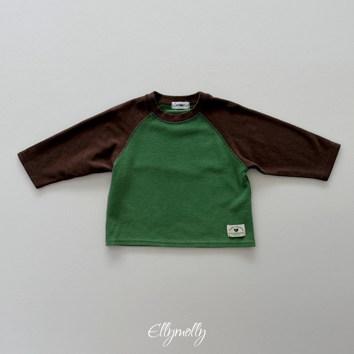 ［ellymolly］raon raglan tee