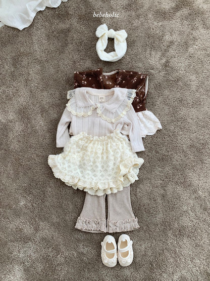 ［bebeholic］annie ruffle tee