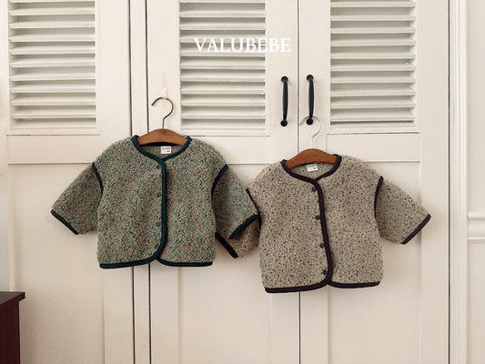 ［valubebe］cotton candy boucle jacket