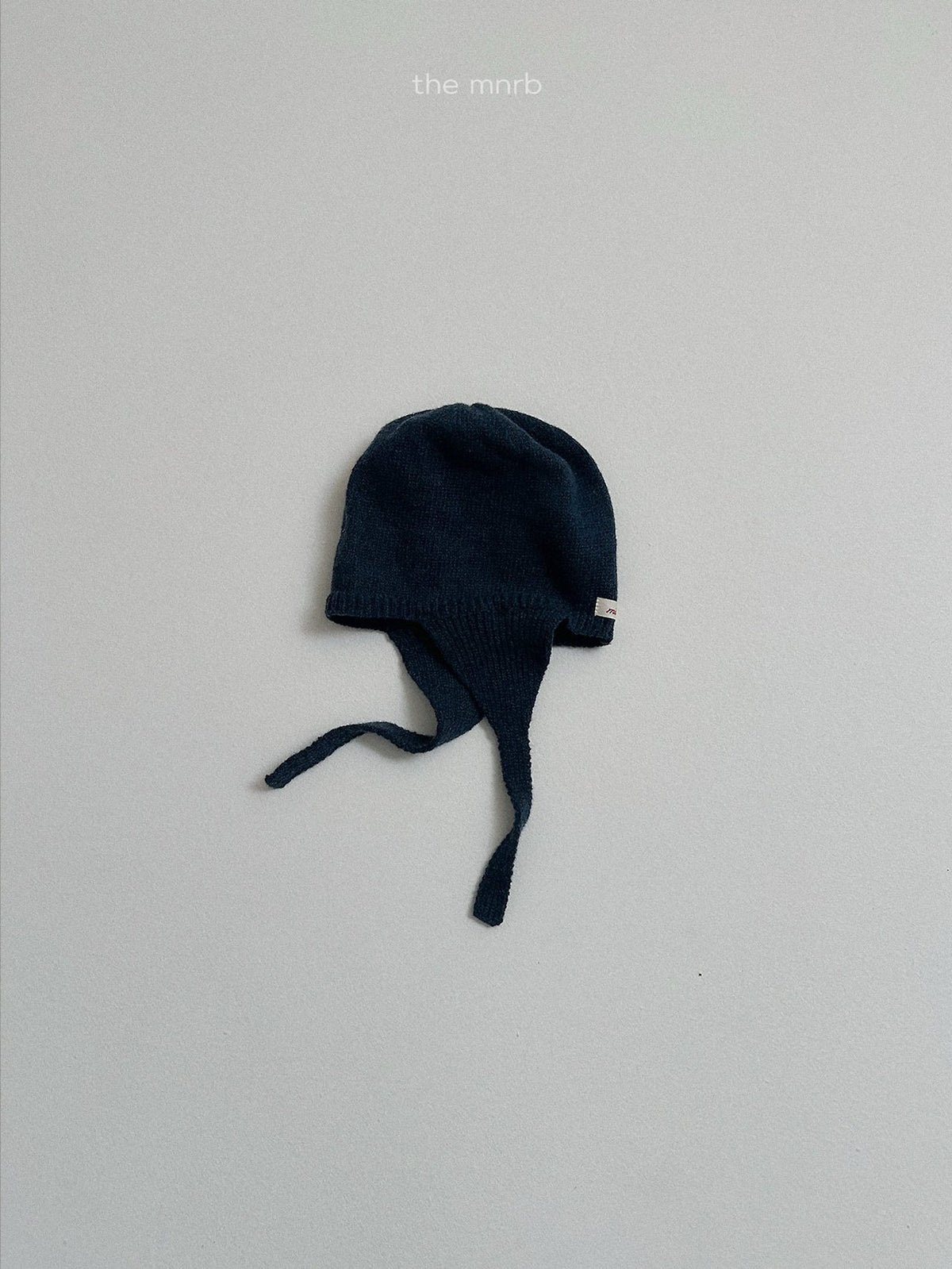 ［minirobe］earflap knit beanie