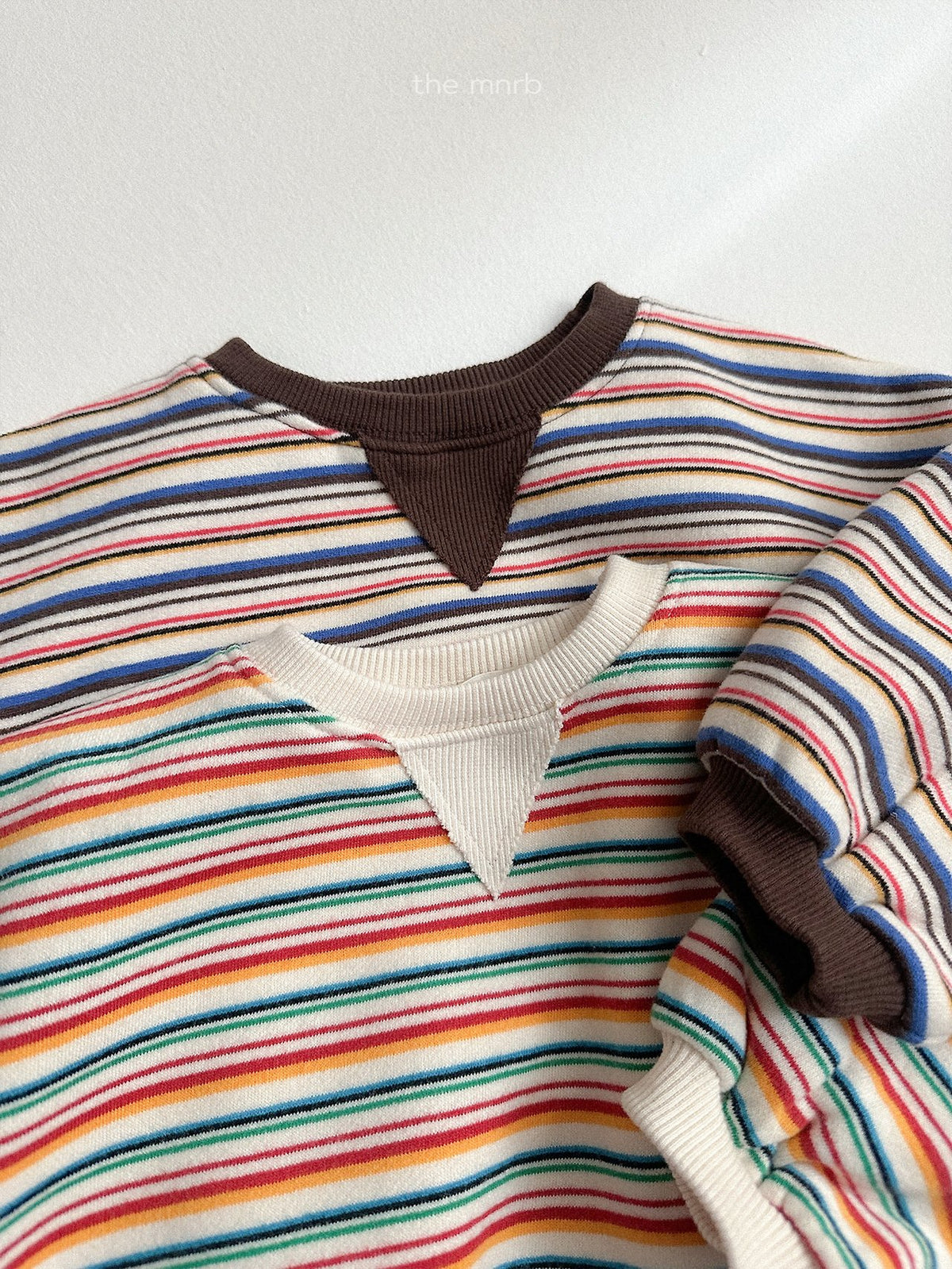 ［minirobe］rainbow sweatshirt