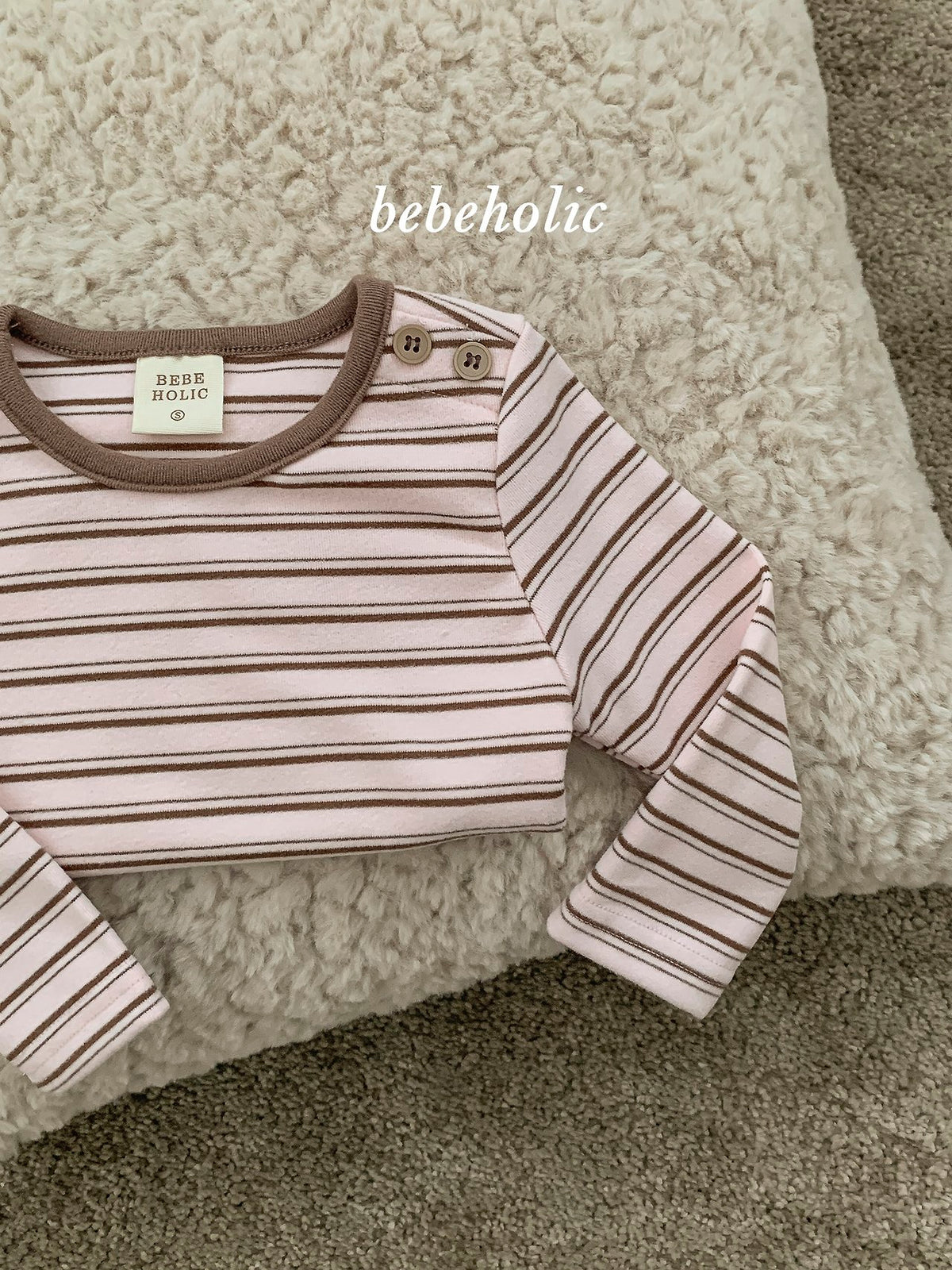 ［bebeholic］toto stripe tee