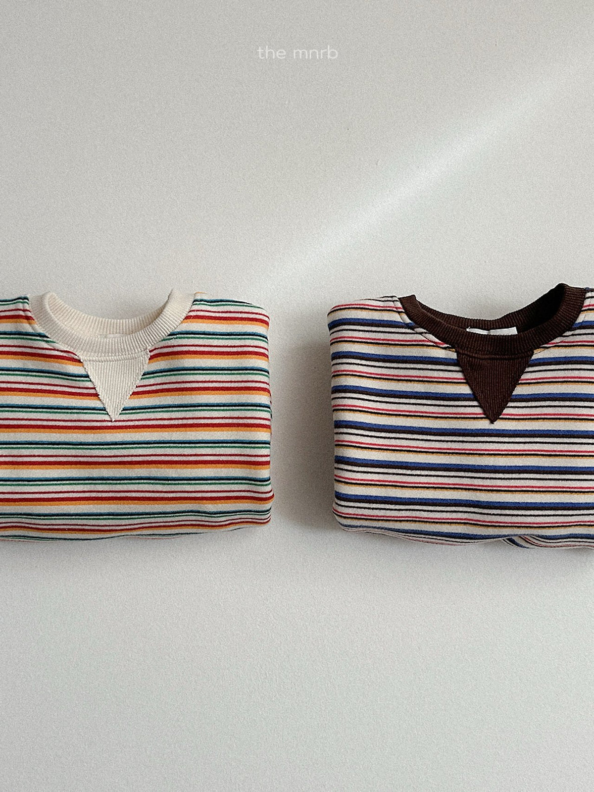 ［minirobe］rainbow sweatshirt