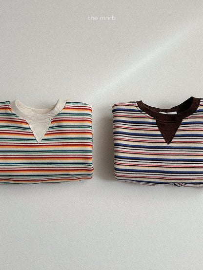 ［minirobe］rainbow sweatshirt