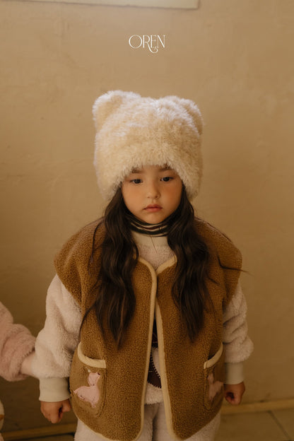 ［OREN］monceau fleece vest