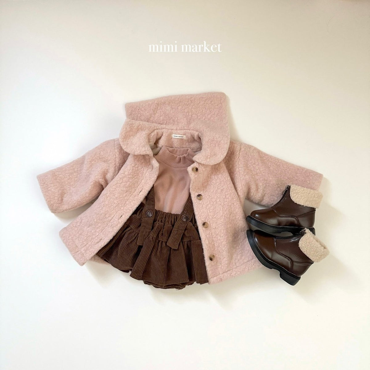 ［mimimarket］ob turtleneck tee