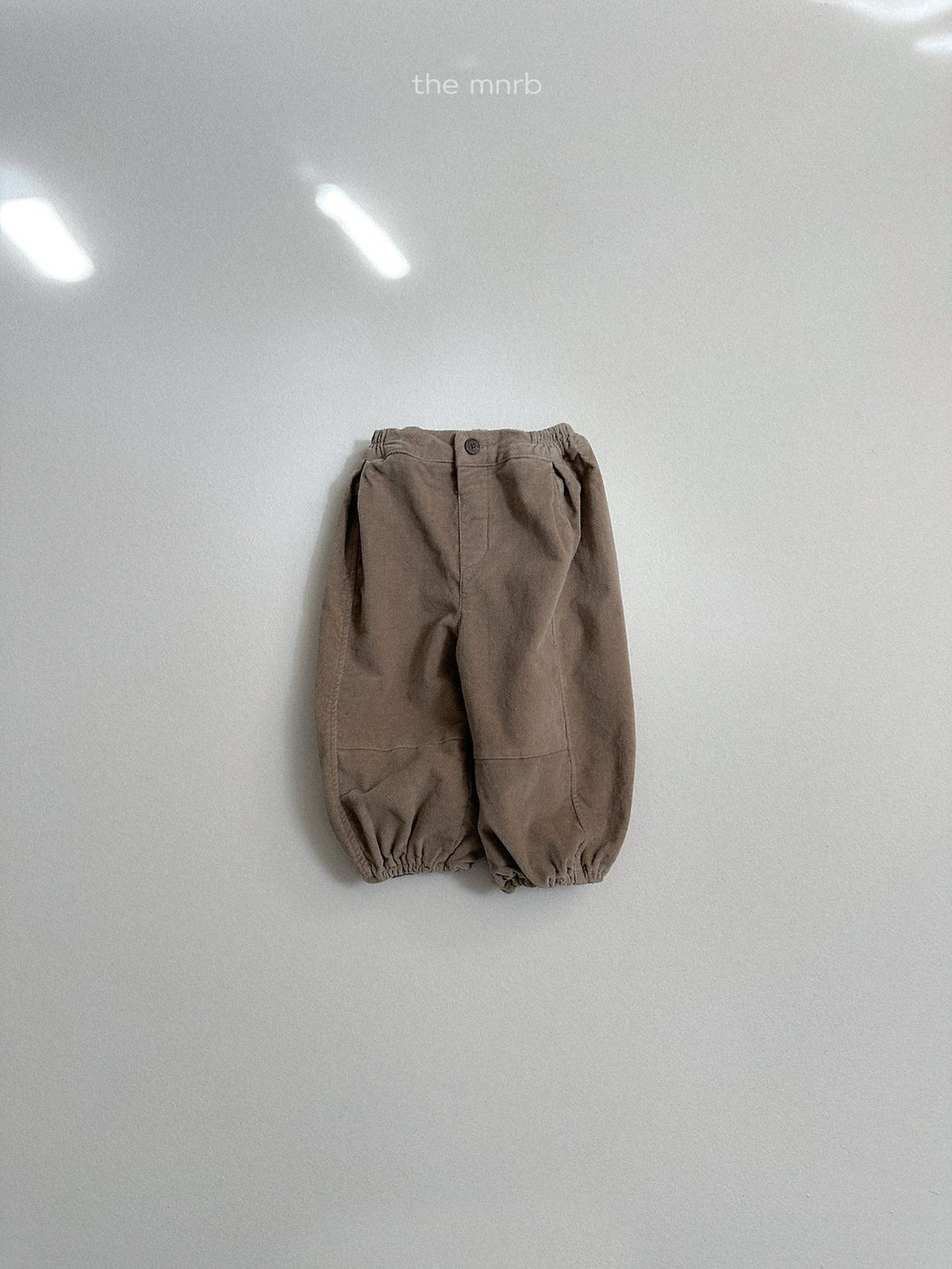 ［minirobe］winter peach jogger pants