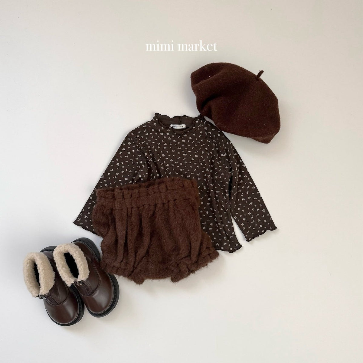 ［mimimarket］lari turtleneck tee