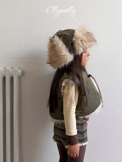 ［ellymolly］furbly reversible vest