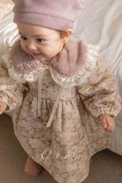 ［OREN］briel padded dress (3oz)