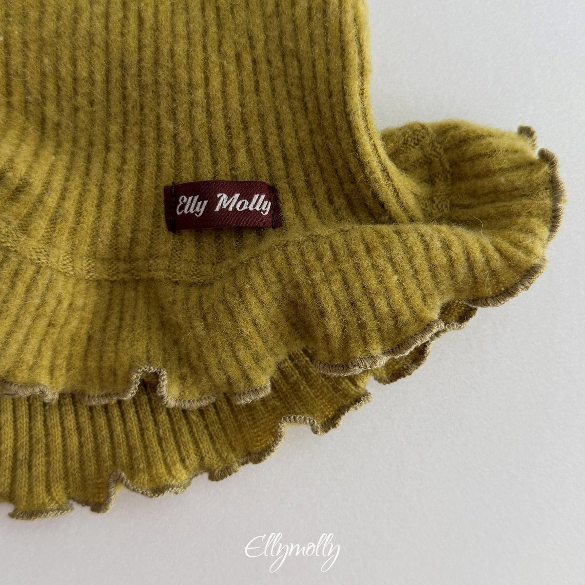 ［ellymolly］wool rib halter top