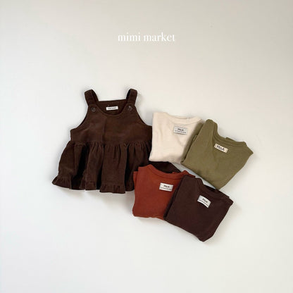 ［mimimarket］corduroy sleeveless blouse