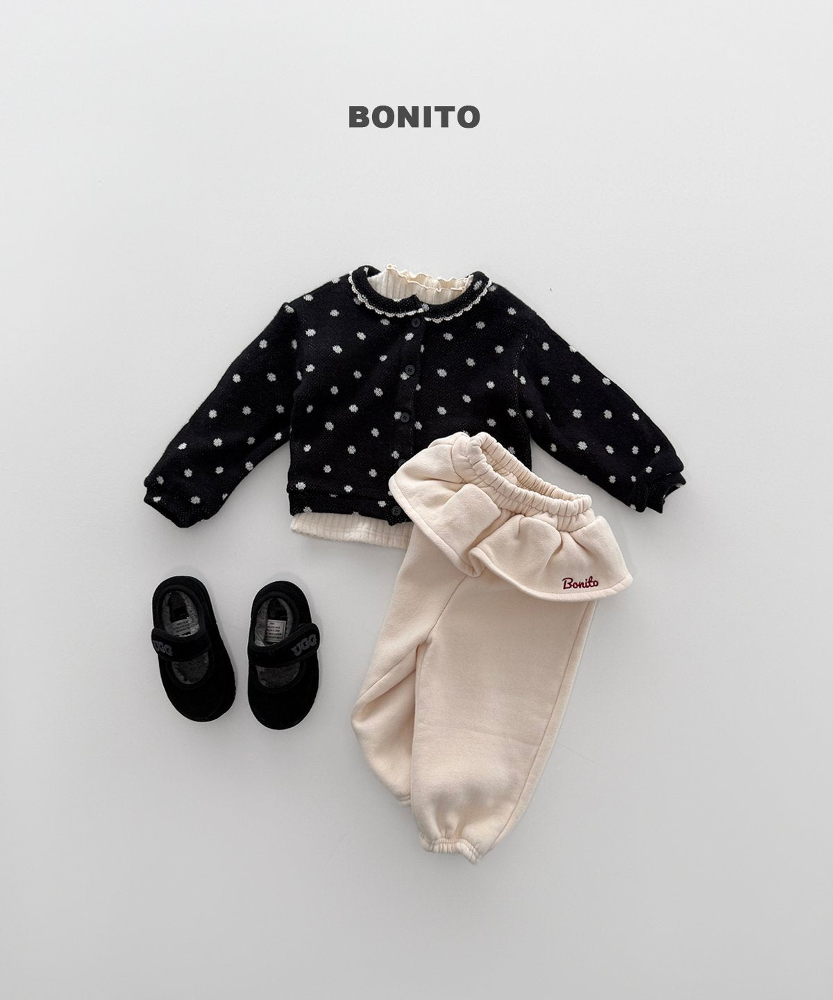 ［BONITO］dot cardigan