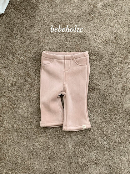 ［bebeholic］basil rib bootcut