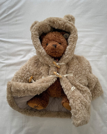 ［ONU］fur teddy coat