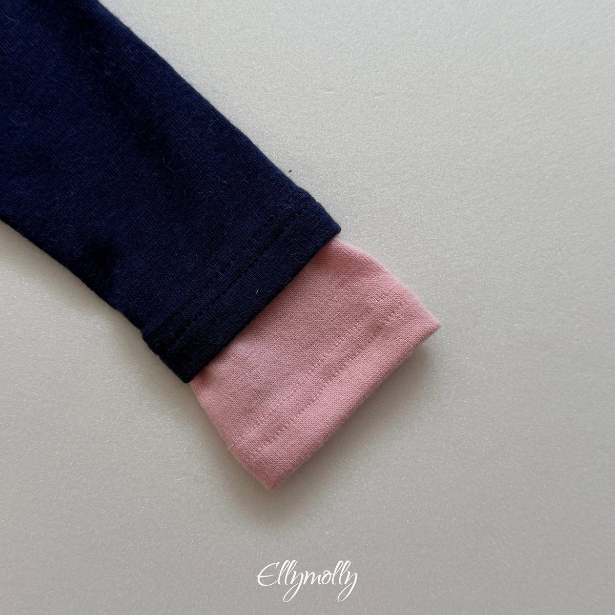 ［ellymolly］brushed color turtleneck