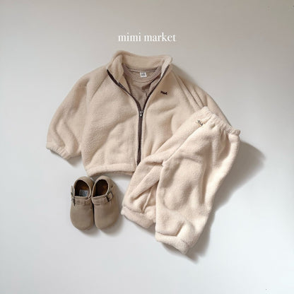 ［mimimarket］egg zip-up