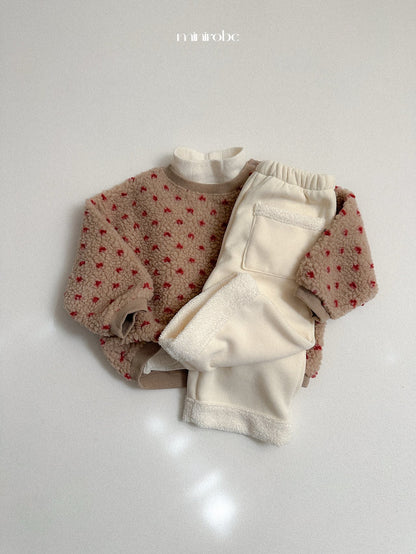 ［minirobe］multi dumble sweatshirt