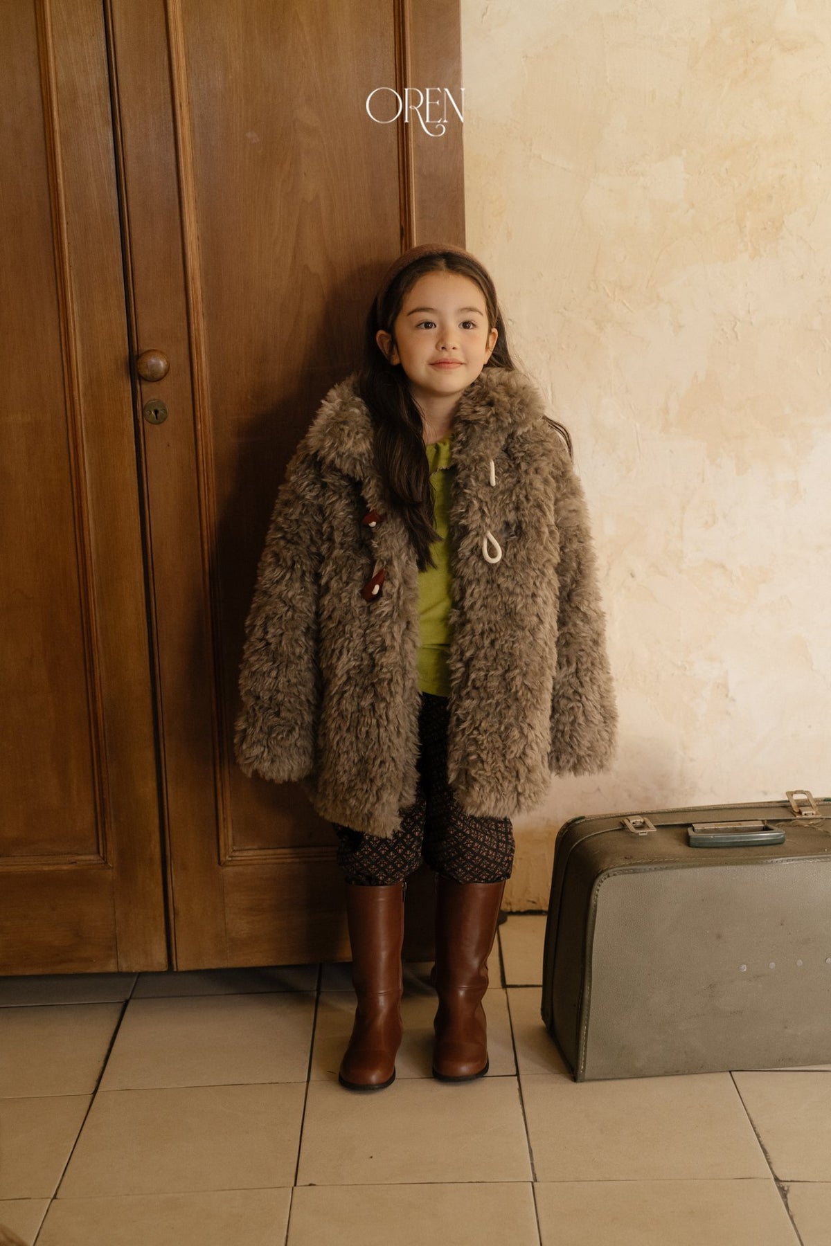 ［OREN］bernie toggle fur jacket