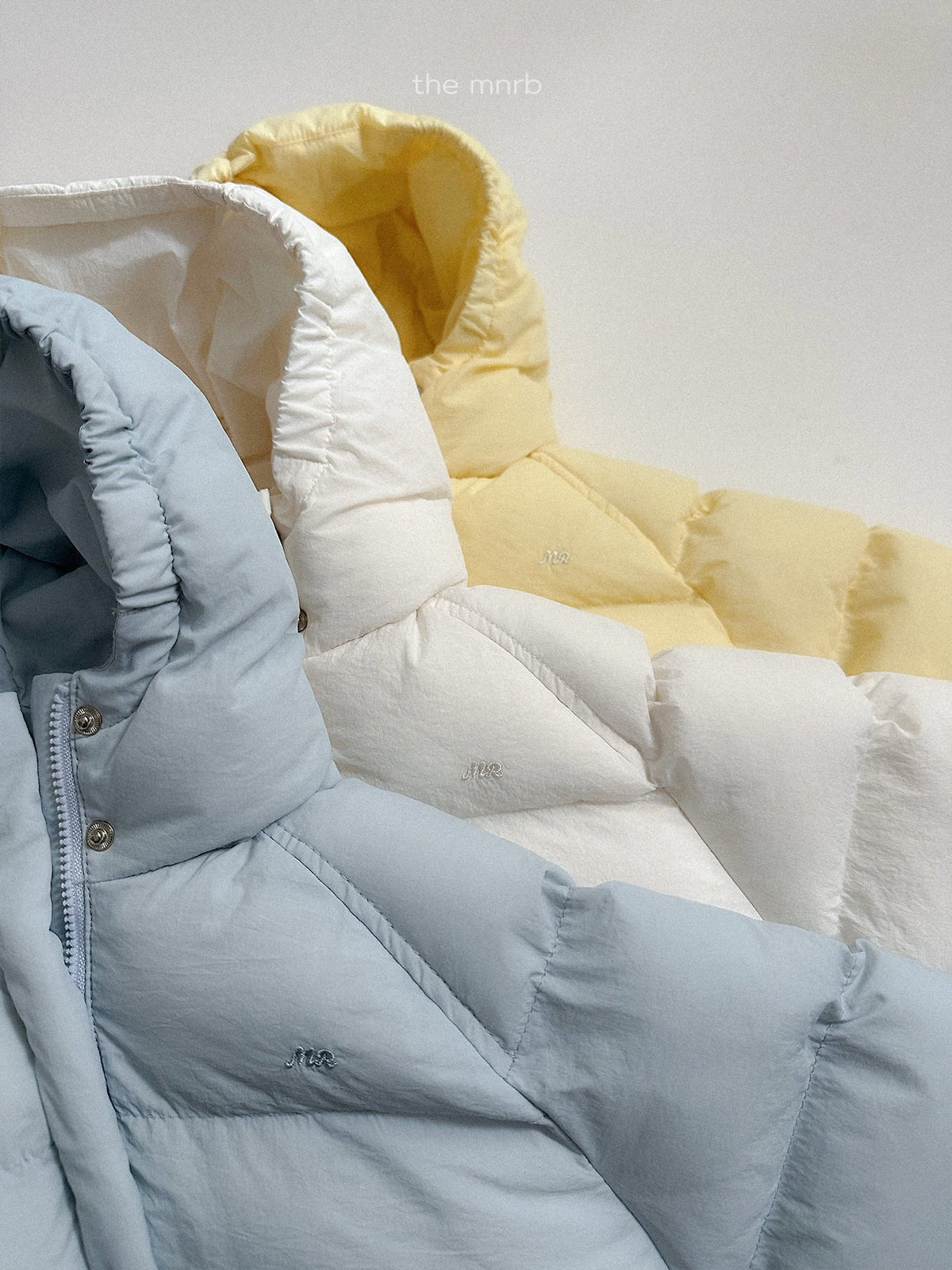 ［minirobe］roro hooded padded jacket