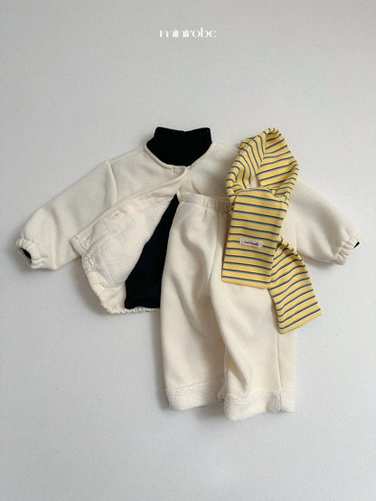 ［minirobe］poy warm cardigan