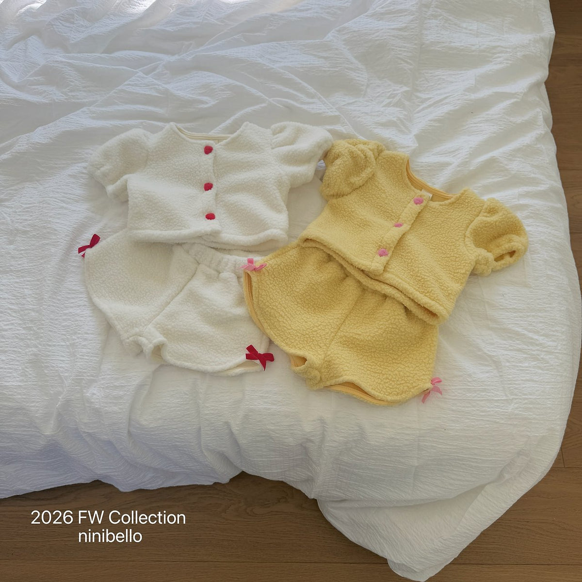 ［ninibello］meringue ribbon shorts
