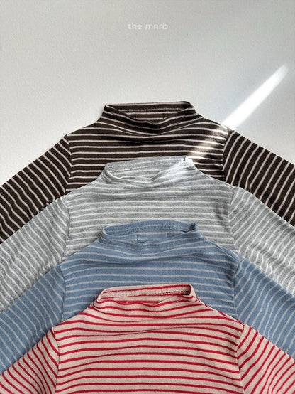 ［minirobe］merry mock neck tee