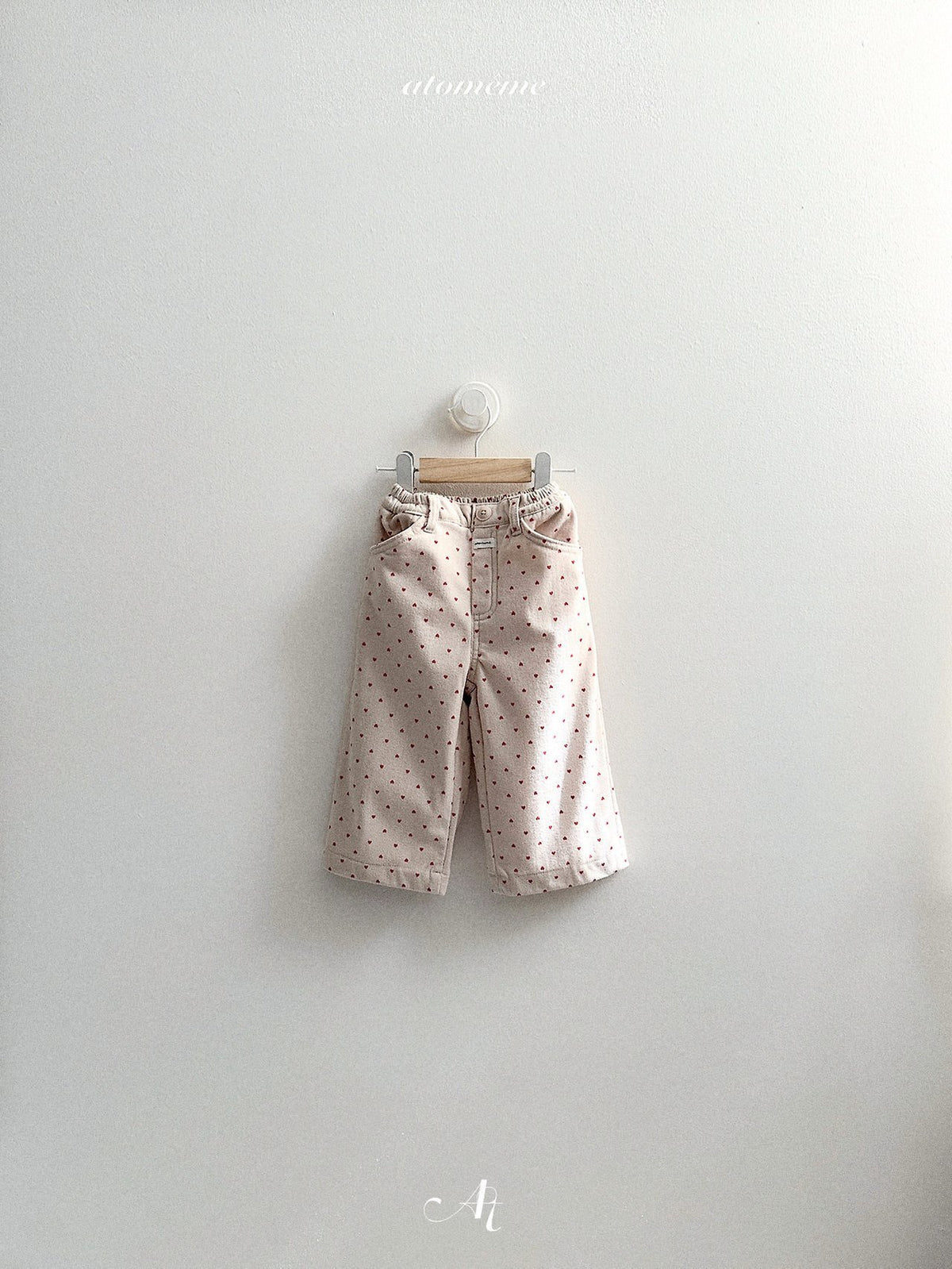 ［atomeme］heart corduroy pants