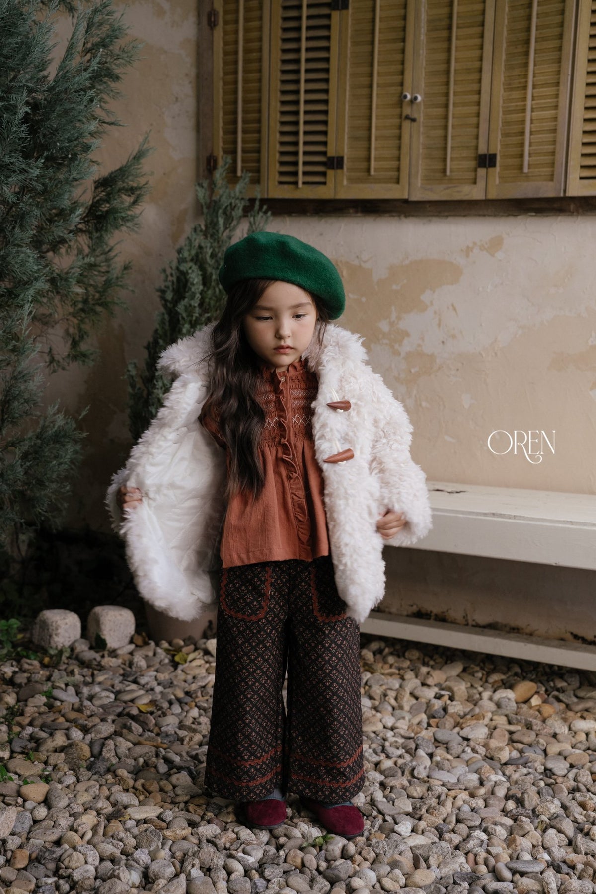 ［OREN］bernie toggle fur jacket