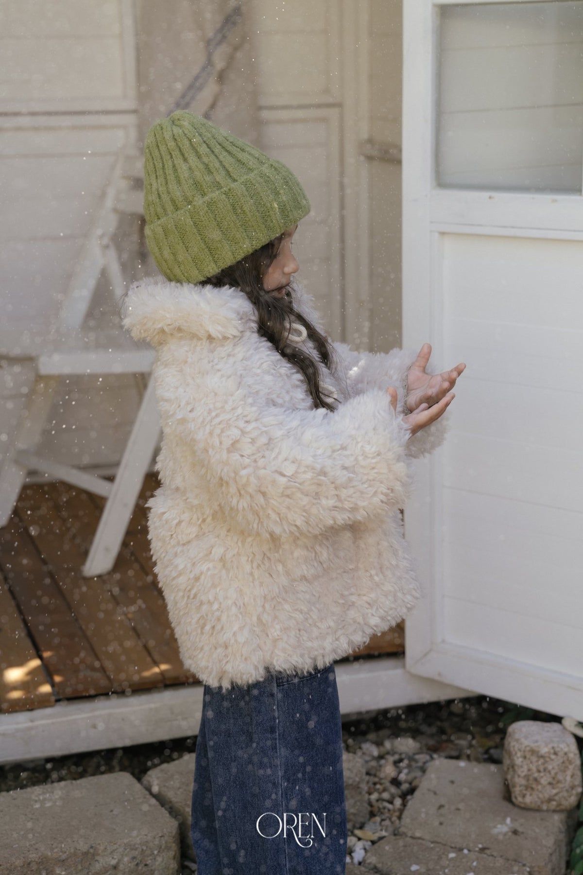 ［OREN］bernie toggle fur jacket