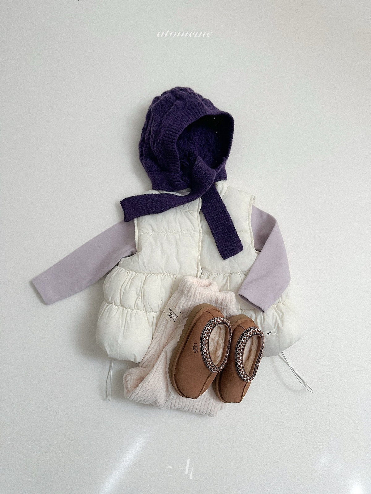 ［atomeme］pongle padding vest