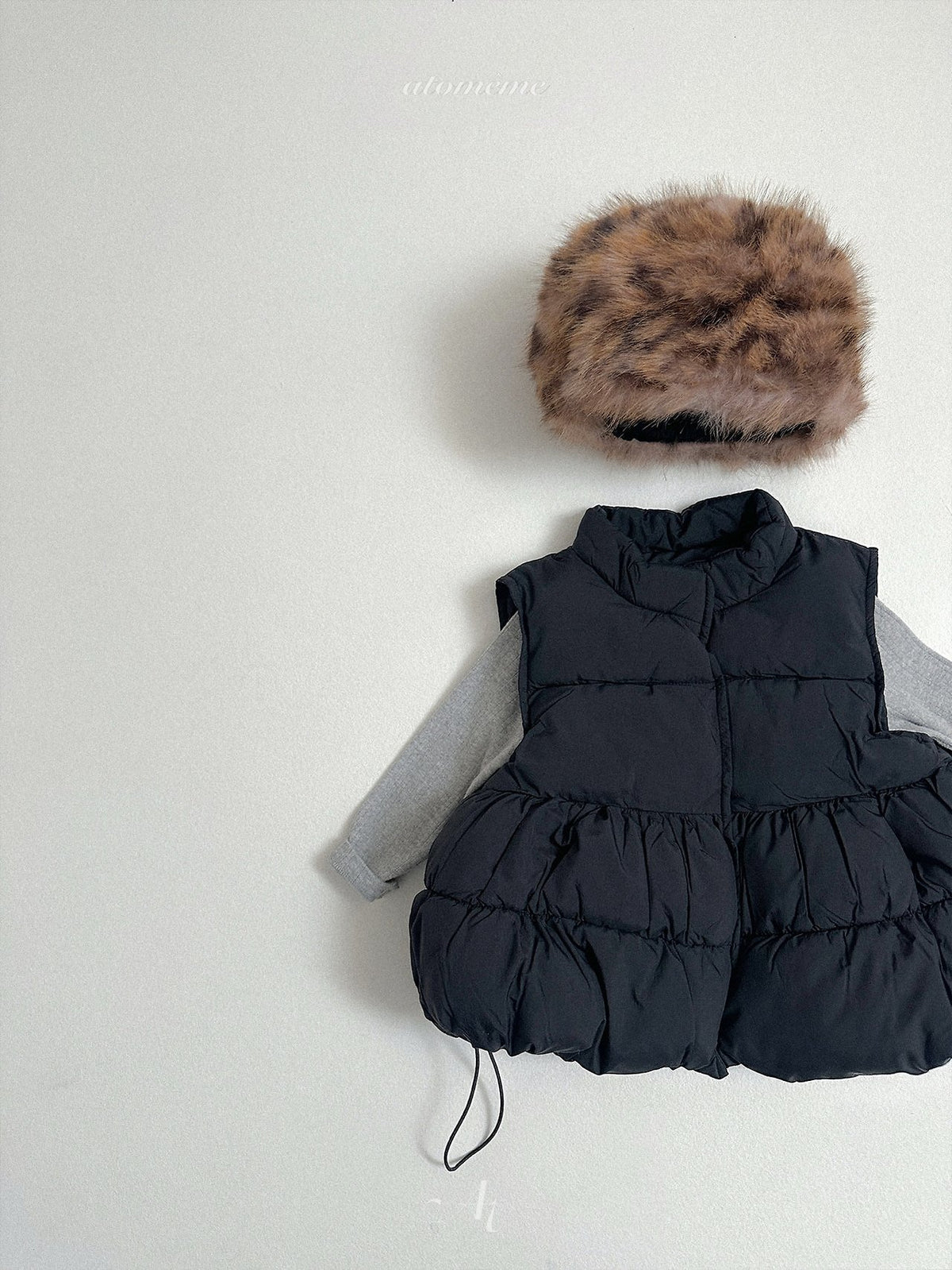 ［atomeme］fur bucket hat