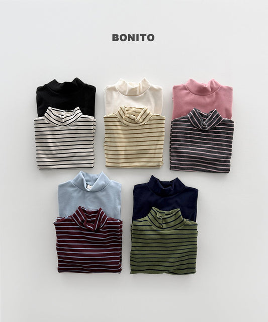 ［BONITO］1+1 turtleneck