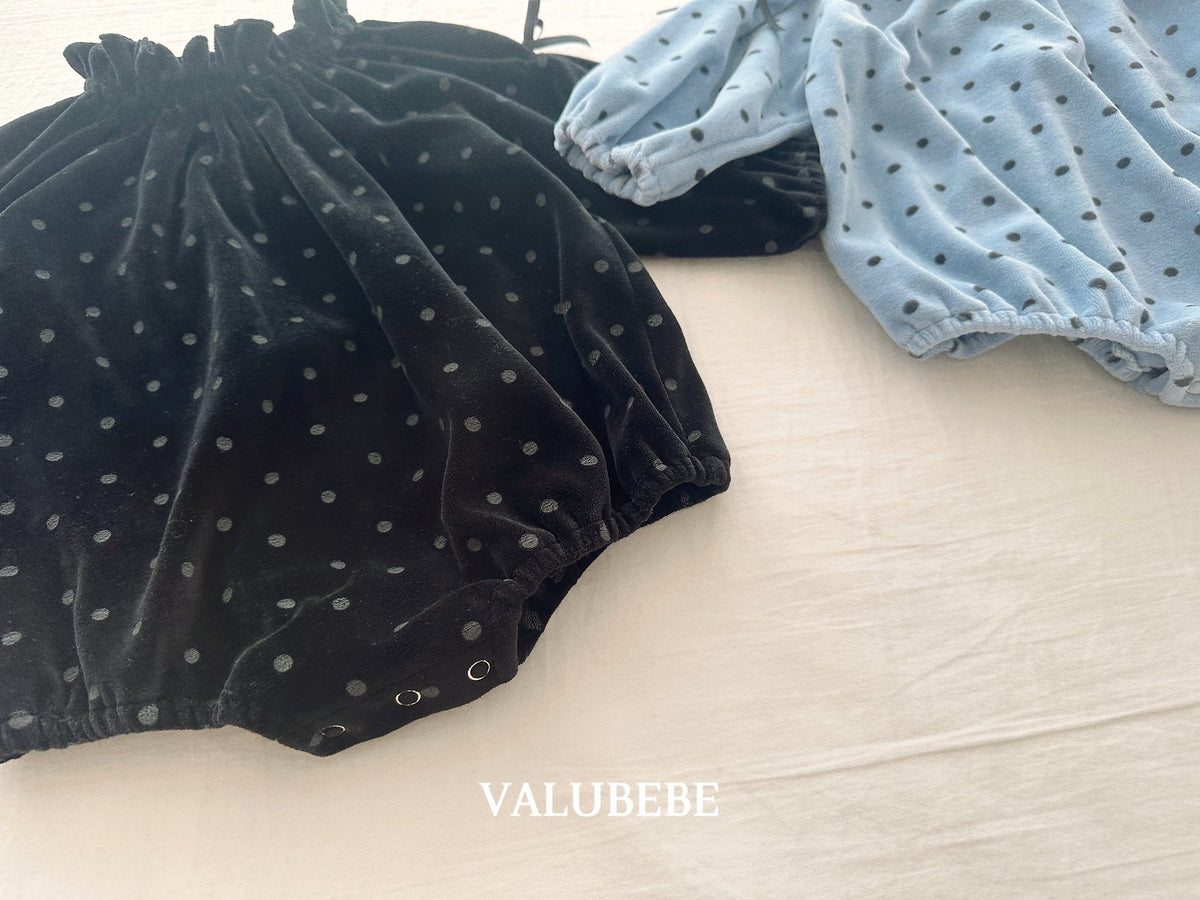 ［valubebe］dot ribbon suit