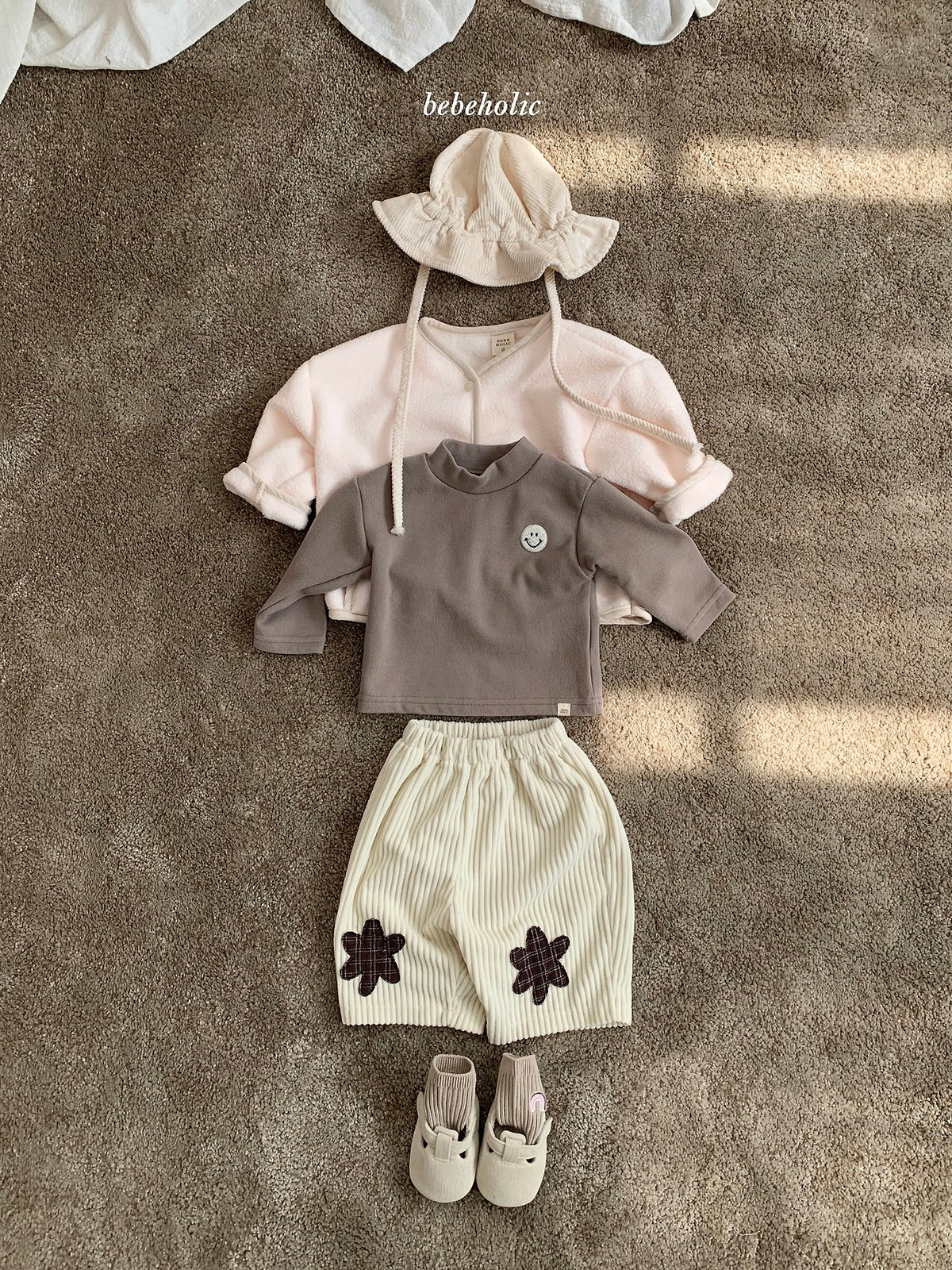 ［bebeholic］patch pants