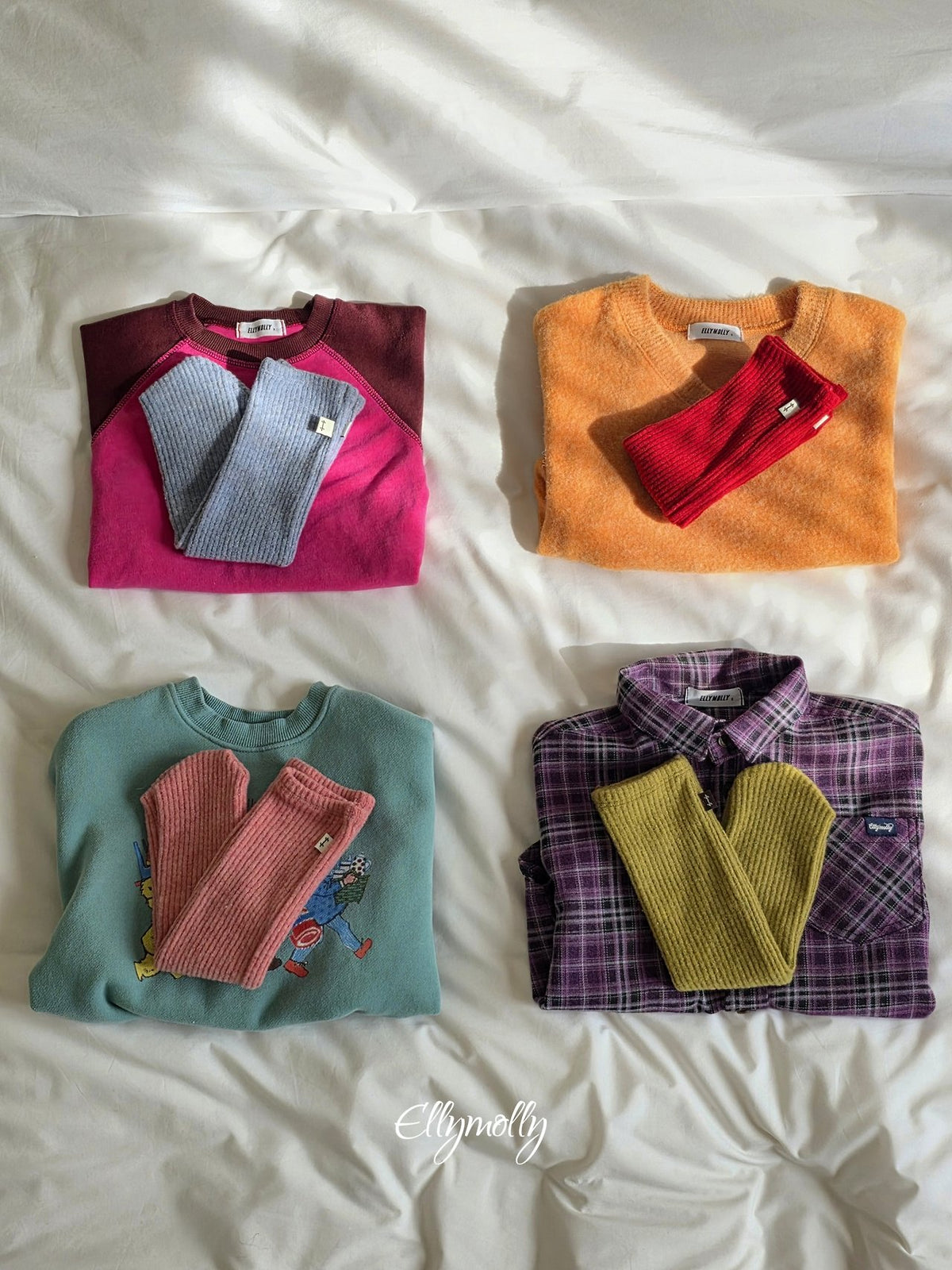 ［ellymolly］forest check shirt