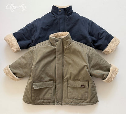 ［ellymolly］kachion fleece jumper